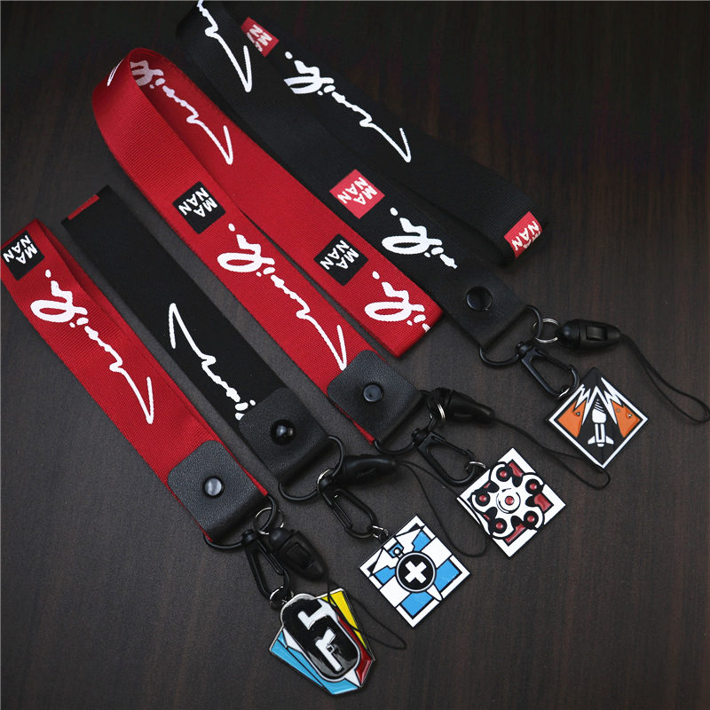 Rainbow 6 mobile phone Walking Rope 6 Hanging Bookbag Accessories Key Chain Closer Hanging a male creative wrist