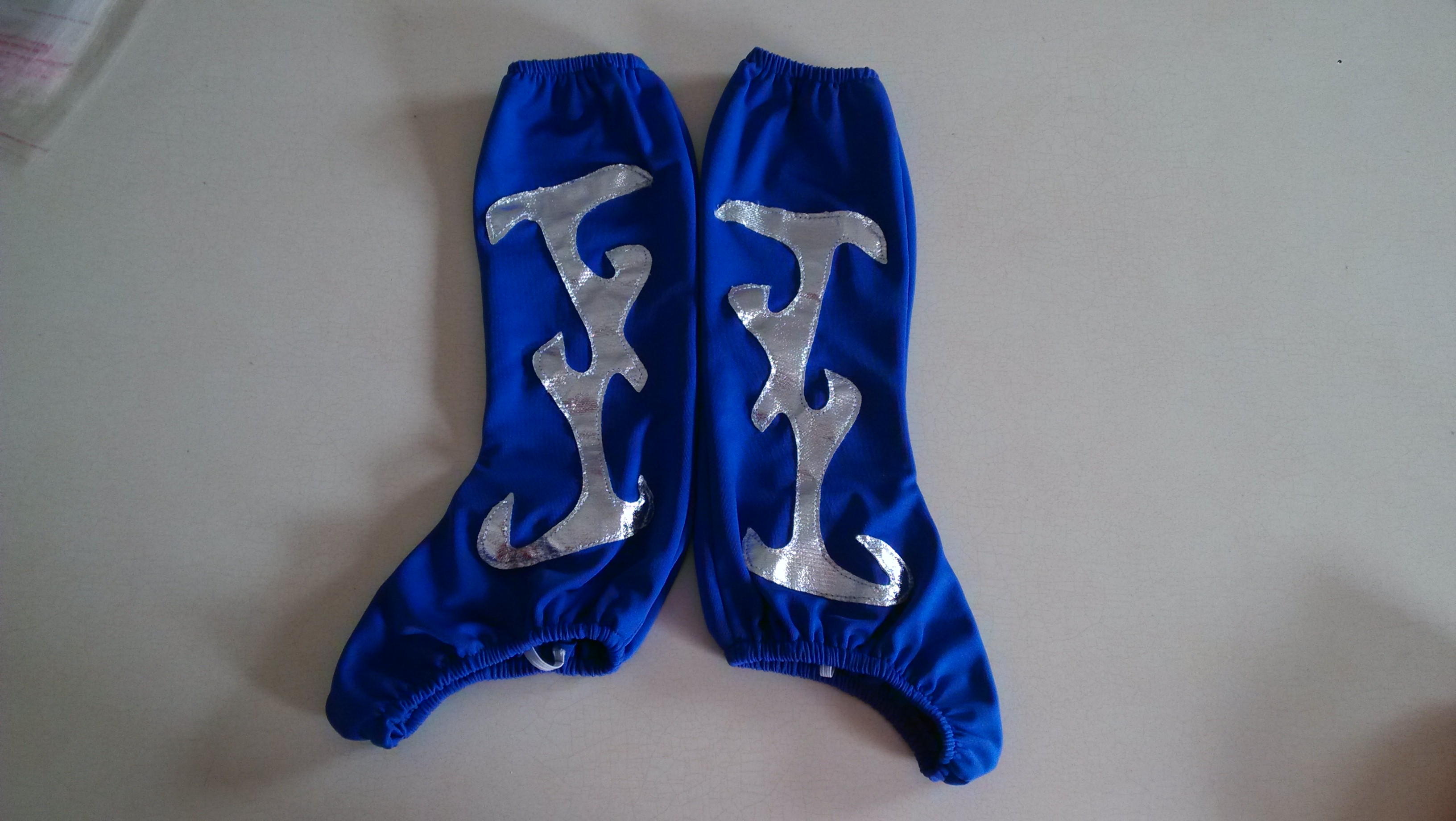 Male and female Mongolian dance boots shoe cover Tibetan dance collective performance performance dance boot cover high elastic pattern shoe cover