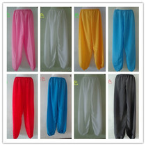 Ancient costume leggings leggings trousers Yue opera small students practice pants color pants stage performance drum pants