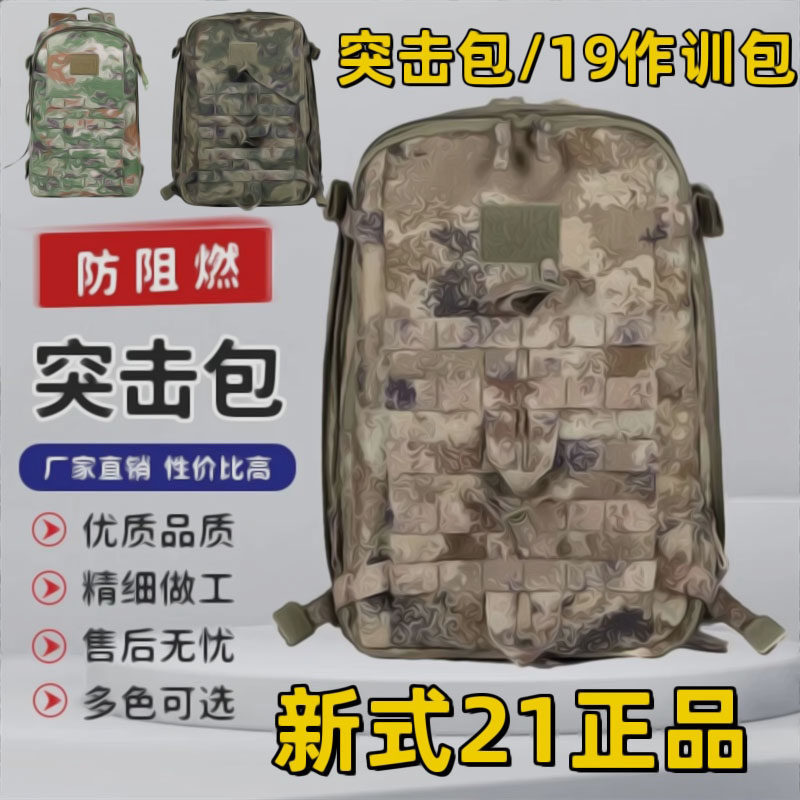 Authentic New Assault Bag Outdoor E21V New Style Camouflage Tactical Backpack Large Capacity X19S Operational Training Bag