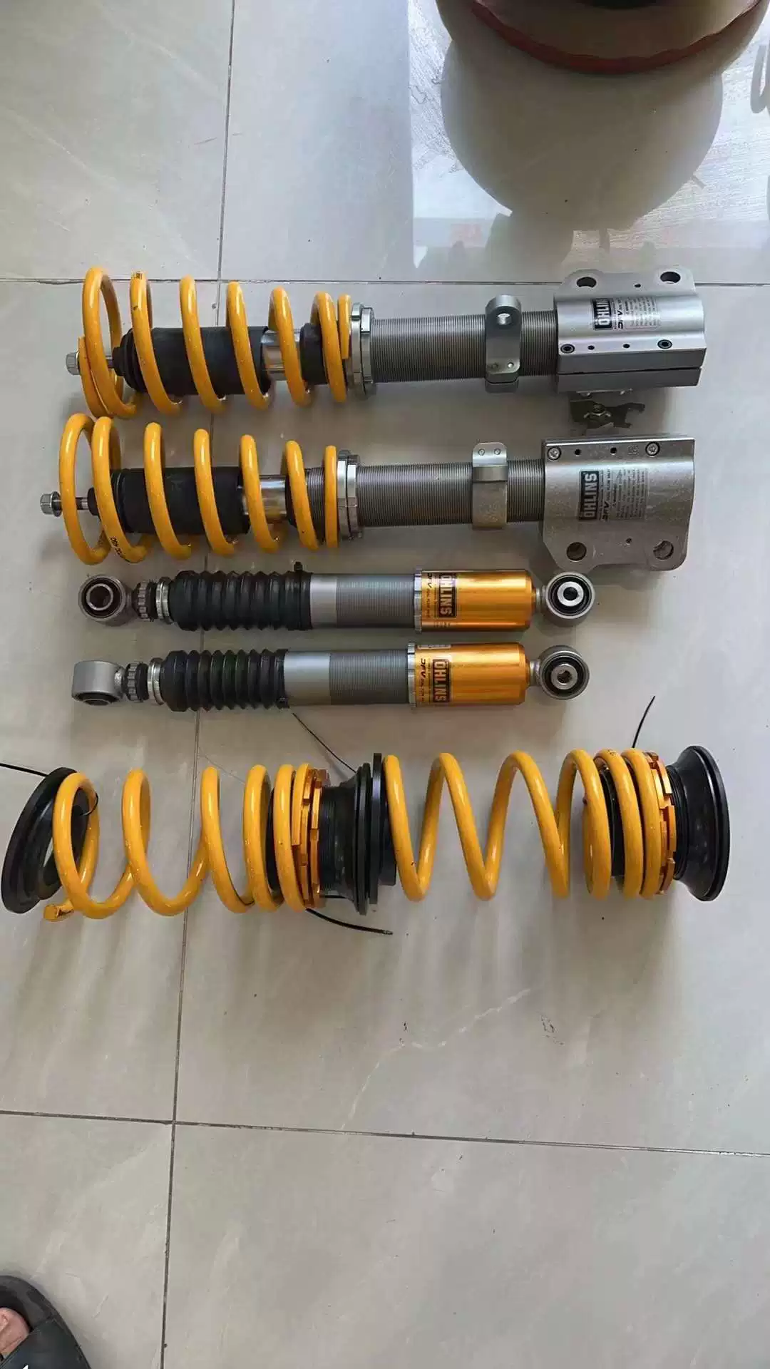 Смазол: Toyota Elfa Welfa 30/35 серии Lelfa LM амортизатор OHLINS DFV амортизатор