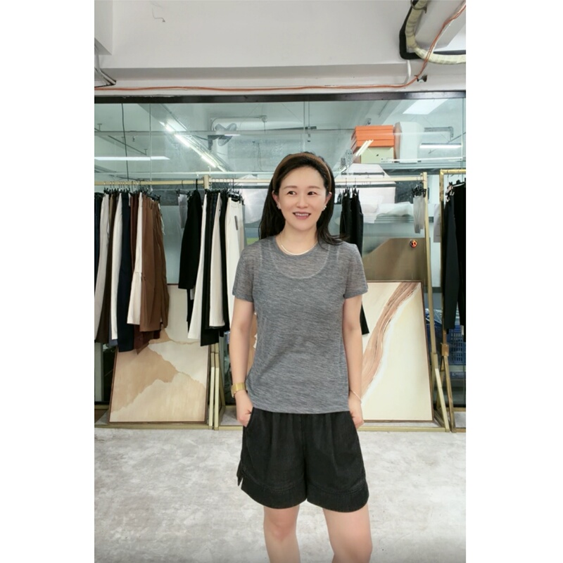 Shijie Sj-Short-Sleeved Knitwear Hdsx1Zx11946 Shijie Sj-Short-Sleeved Knitwear Hdsx1Zx11946
