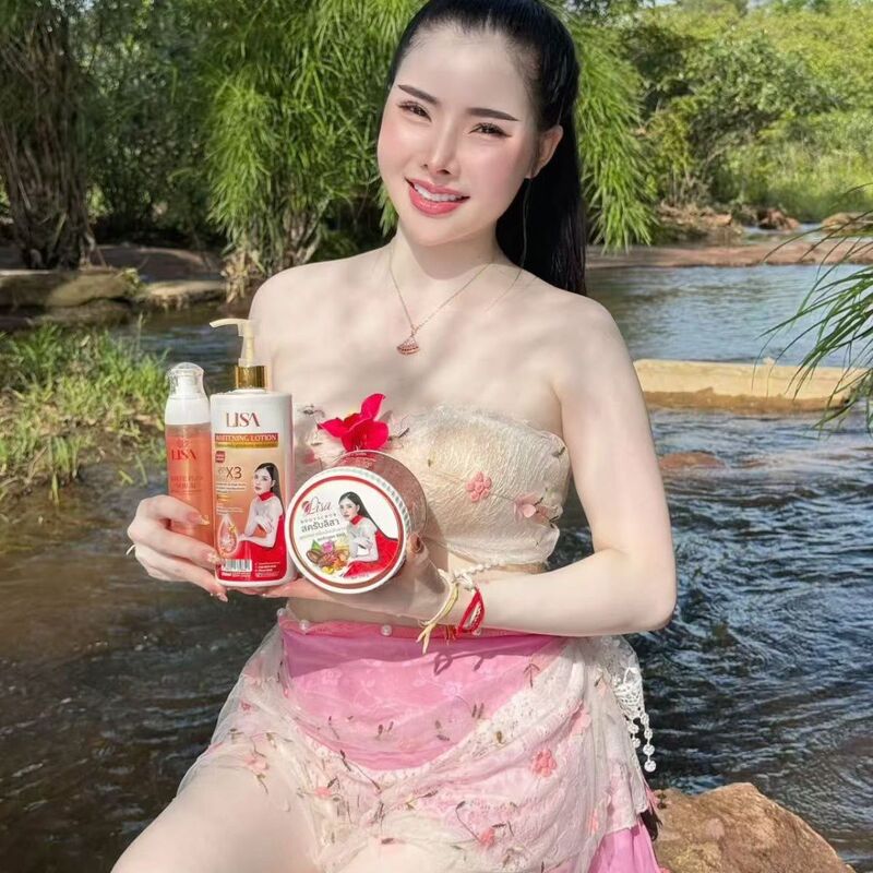 Thailand Lisa Body Scrub Tanning and Whitening Set