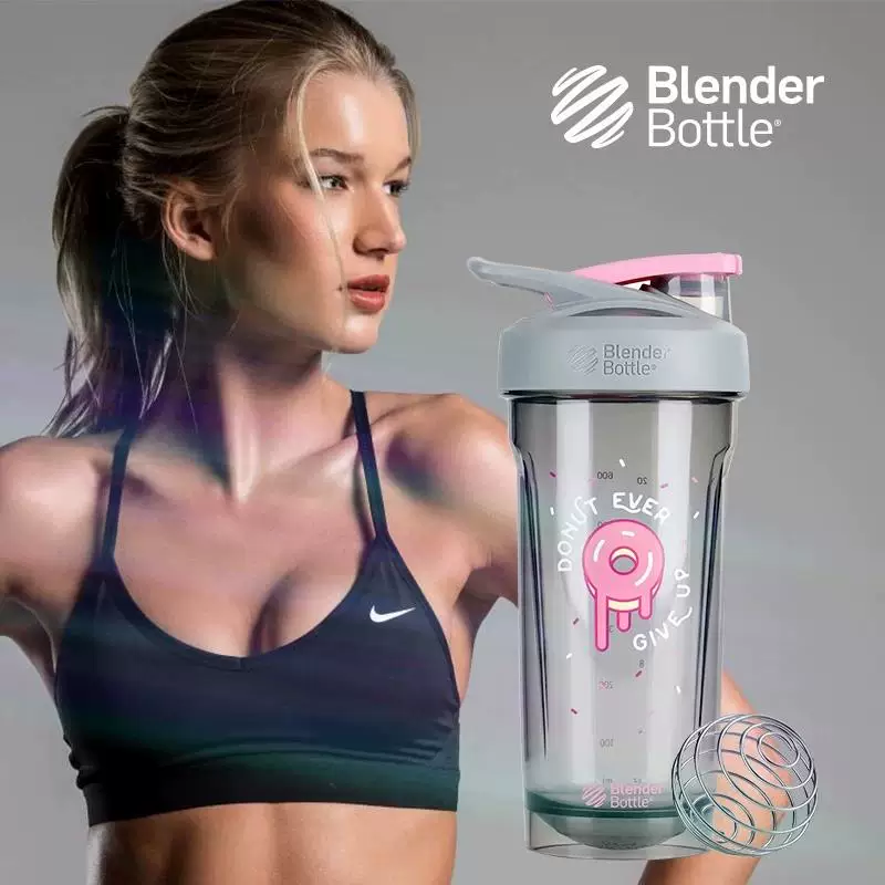 Blenderbottle Glose Glores Фитнес спортивная водная кружка Молочный ован Бербин порошковый шейк чашка