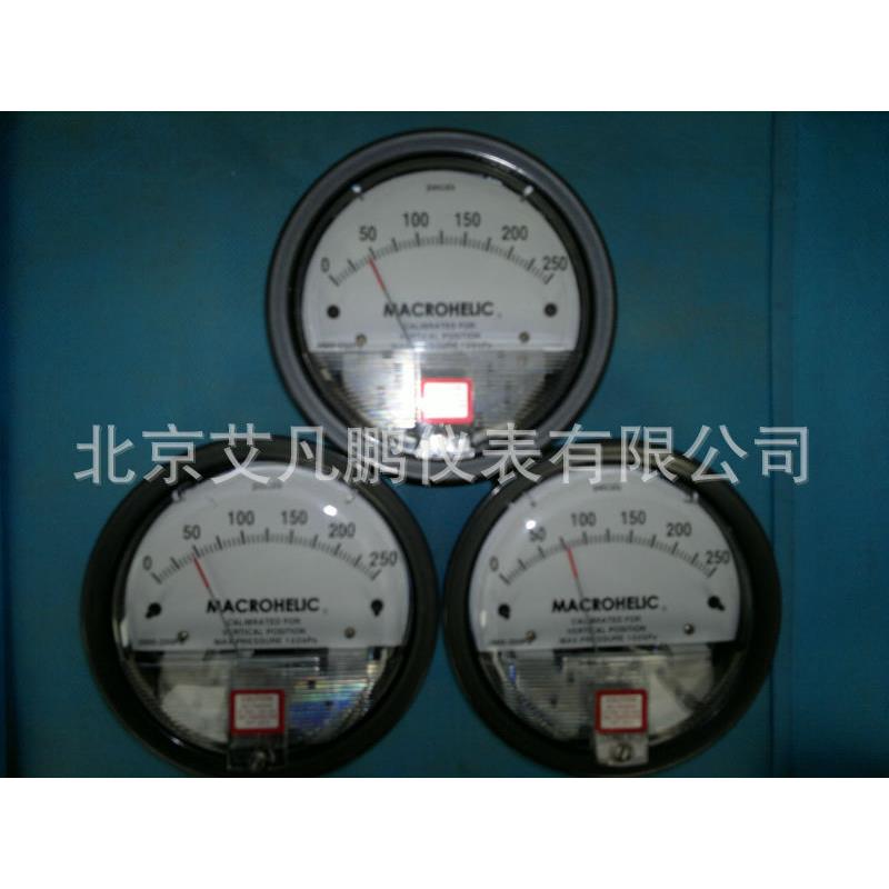 MACROHELIC指针差压表：解锁微压力测量新姿势，正负压全掌握！