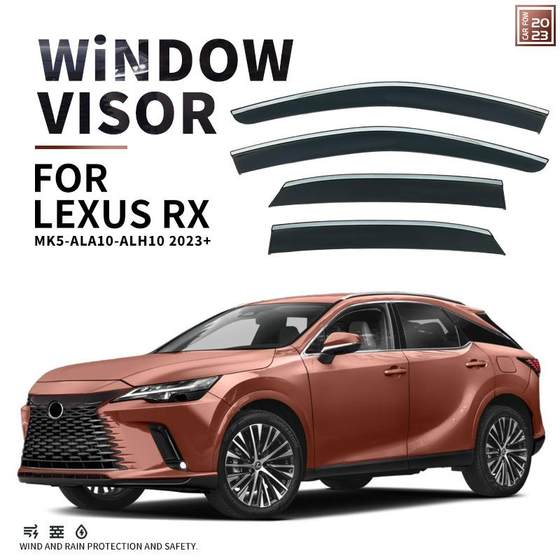 Lexus RX270 300 450HL RAINBOW LEXUS RX350 창 바이저에 적합합니다.