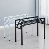 Складывание рабочего стола много -спользование на стойке на стойке -LAP -LAP Desk Desk Stand Single Double -Layer Spring Frame Пара пары рамы рамки