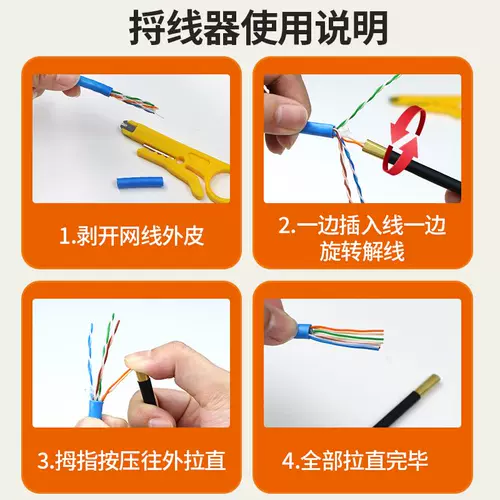 Сетевой кабель yilichen 松 потока сосновой резьбы нечисты