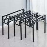 Складывание рабочего стола много -спользование на стойке на стойке -LAP -LAP Desk Desk Stand Single Double -Layer Spring Frame Пара пары рамы рамки