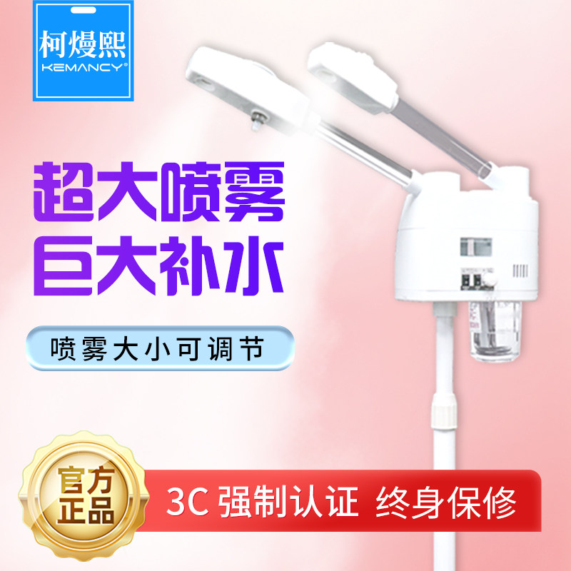 温冷ミスト噴霧器、サロン仕様のミスト噴霧器、デュアルスプレー式フェイシャルスチーマー、温水スプレー式フェイシャル保湿美容機器。