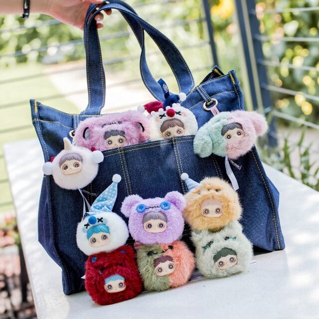 Maymei Crazy Circus Plush Pendant Blind Box Doll Toy Girl's Gift Keychain