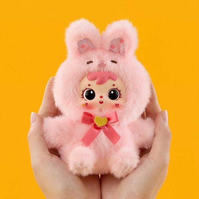 Samuel Three Little Cute Pets Plush Pendant Blind Box Lucky Cat Doll New Year Gift for Girls