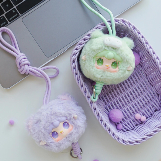 Yooki Oxygen 7Th Generation Phone Strap Little Zoo Plush Blind Box Doll Girl's Gift Bag Pendant