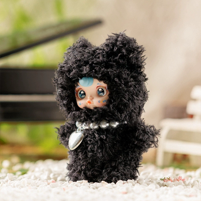 Yumi Yumi Meow Unspoken Plush Pendant Blind Box Lucky Cat Doll Keychain Valentine's Day Gift for Girls