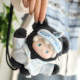 Cute Plush Pendant Blind Box Panda Doll Series, Gift for Girls, Adorable Backpack Phone Pouch