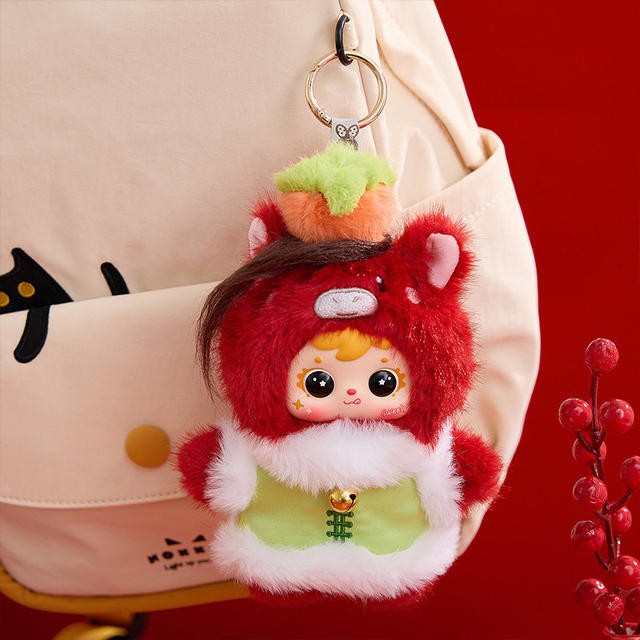 Samuel Three Little Horses Year of Good Fortune Plush Pendant Blind Box 2026 New Year Vinyl Doll Gift for Girls