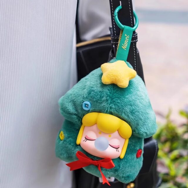 Nanci Christmas Gift Series Vinyl Plush Pendant Blind Box Snowman Doll Keychain