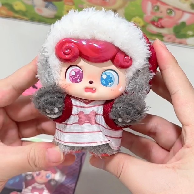 Jotoys Q Bao Today's Outing Series Plush Pendant Blind Box Doll Keychain Gift for Girls