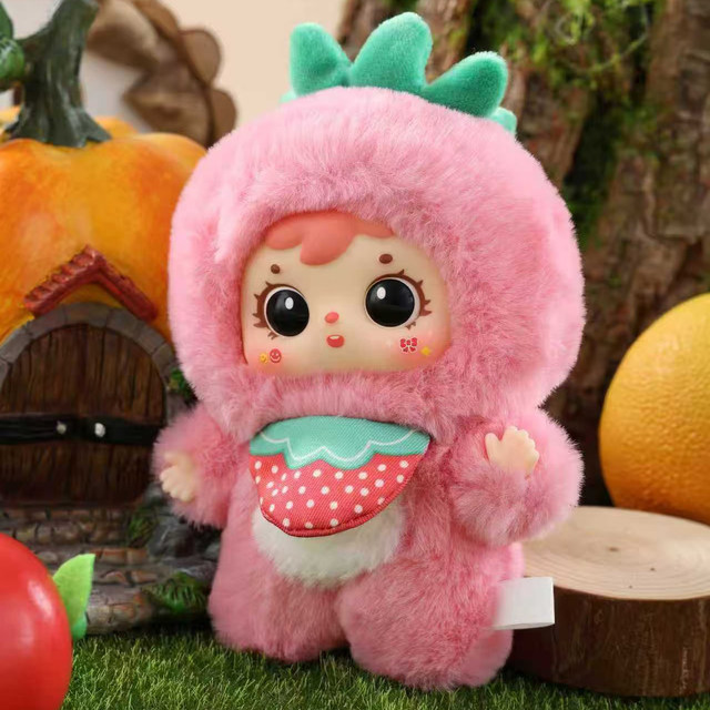 Samuel Three Little Miao Fragrant Fruit Garden Series Plush Pendant Blind Box Doll Girl's Gift