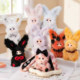 Mm Milk Candy Mini Rabbit Plush Pendant Blind Box Doll Girl's New Year Gift Toy Figure Keychain
