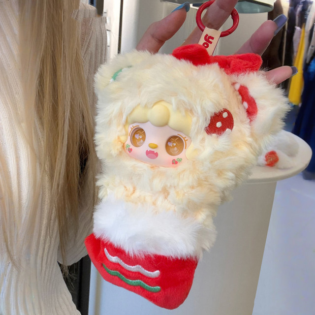 Yooki Oxygen Christmas Jingle Bell Series Plush Pendant Blind Box Snowman Doll Christmas Gift