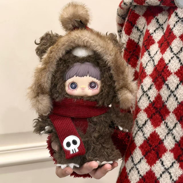 Maymei Weird Winter Series Vinyl Plush Pendant Blind Box Doll Christmas Gift for Girls