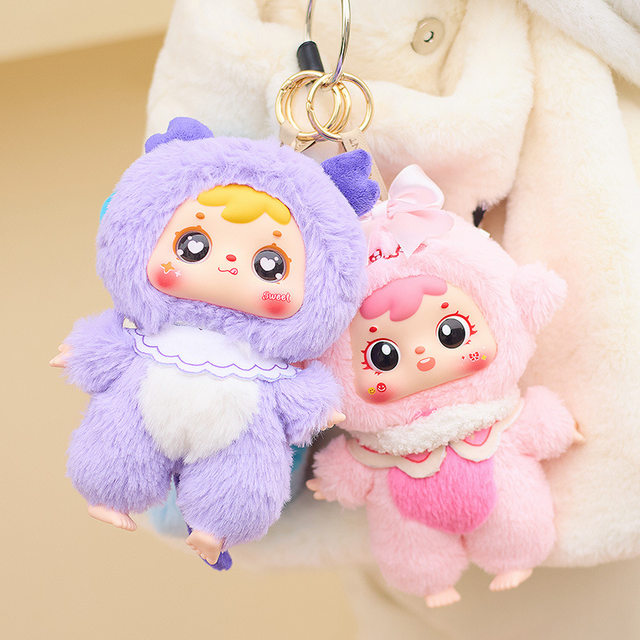 Samuel Three Little Monsters Twelve Constellations Full Body Plush Pendant Blind Box Scorpio Doll Girl's Gift