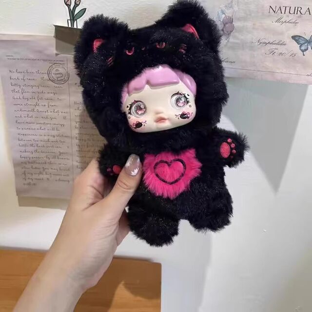 Nommi Nuo Mi Er First Generation Cute Non-Stop Service Plush Pendant Blind Box Doll Bag Keychain Girls' Gift