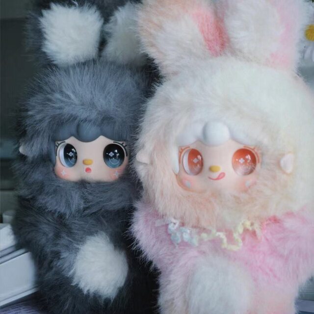 Yooki Oxygen 13Th Generation Jumping Bunny Plush Pendant Blind Box Doll Toy Girl's Gift