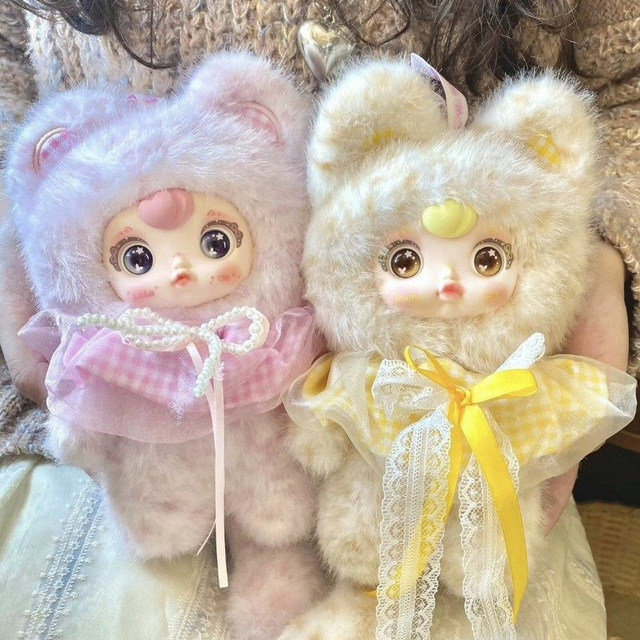 Yumi Heartbeat Plan Plush Pendant Blind Box Doll Keychain Valentine's Day Gift for Girls