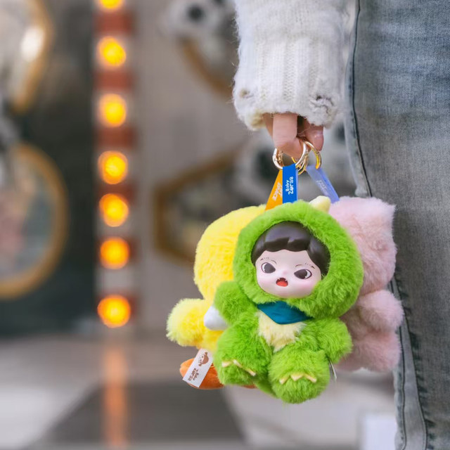 Tnt Zoraa Sister Fluffy House Series Vinyl Plush Pendant Blind Box Doll Toy Girl's Gift