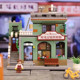 Zhegao 613027-30 Years of Memories Retro City Street Scene Boys and Girls Building Block Toy Architecture Model