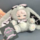 Luckydeernai Good Night Bunny Sweet Tea Bunny 600% Series Plush Doll Blind Box Girl's Gift