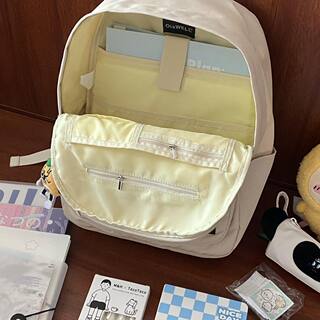 Japanese multi-compartment large-capacity schoolbag korean style simple and versatile schoolbag casual high school student and college student computer backpack