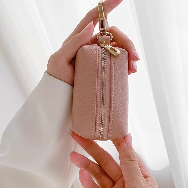 2025 New Style Key Bag for Women, Niche Large-Capacity Student Portable Compact Key Storage Bag, Small Key Bag