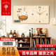Polaris Living Room Warm Home Decorative Painting Wall Clock Casual Everything Goes Well Fashion Home Calendar Clock Automatic Time