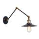 American iron art R wall lamp decoration bar restaurant art gallery color 827 personality simple black bedside wall H lamp