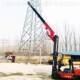 Shanghai OKP tons 4 tons 5 tons forklift flying arm crane unloading heavy truck forklift delivery and installation