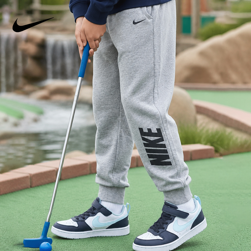 Nike Boys' Outdoor Stylish Jogger Pants, Girls' Versatile Pure Cotton Sweatpants, Running Long Pants, Genuine Product Nike Boys' Outdoor Stylish Jogger Pants, Girls' Versatile Pure Cotton Sweatpants, Running Long Pants, Genuine Product