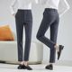 Professional suit pants for women, summer thin, 2024 new style, B straight, loose, slim, nine-point pants, slim and casual