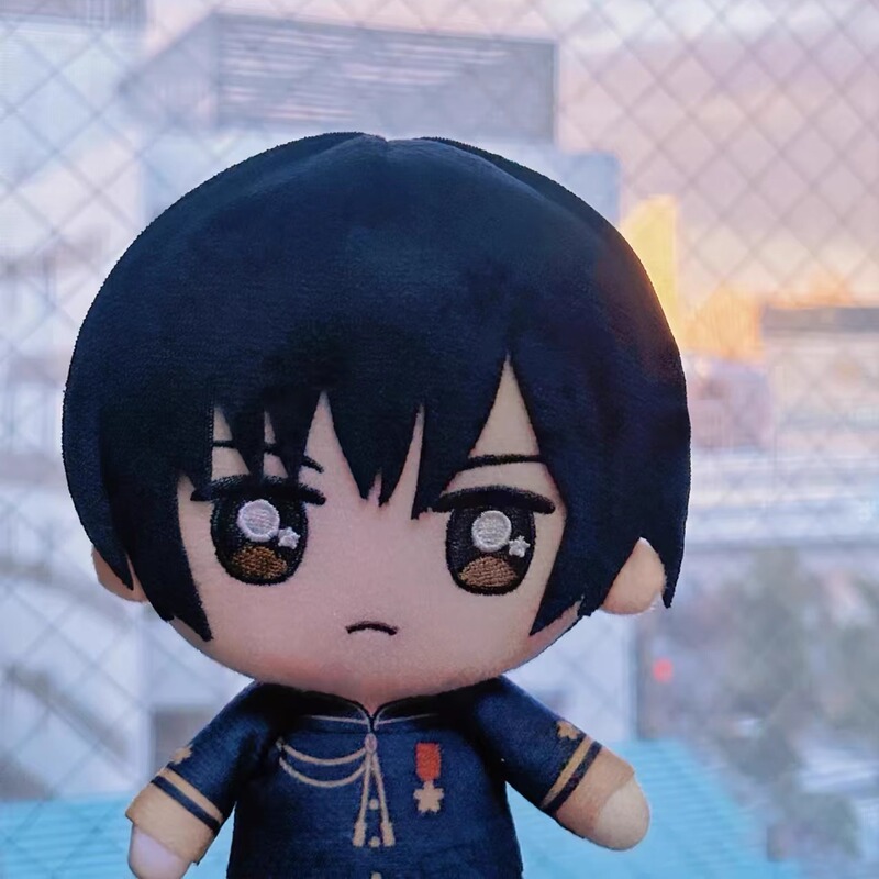 Hetalia Anime Merchandise Honda Kiku Plush Doll Fan-Made Wang Yao Cotton Doll Gift for Girls