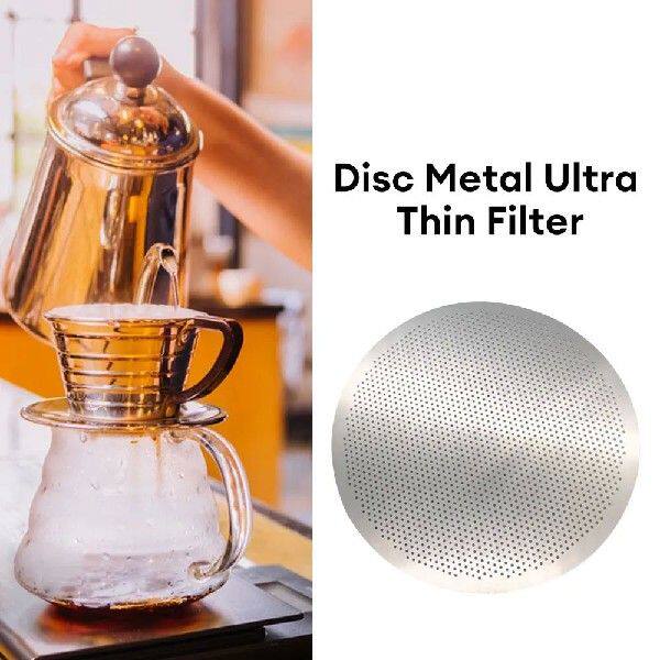 60mm Mesh Coffee Screen Filter Reusable Metal Filters