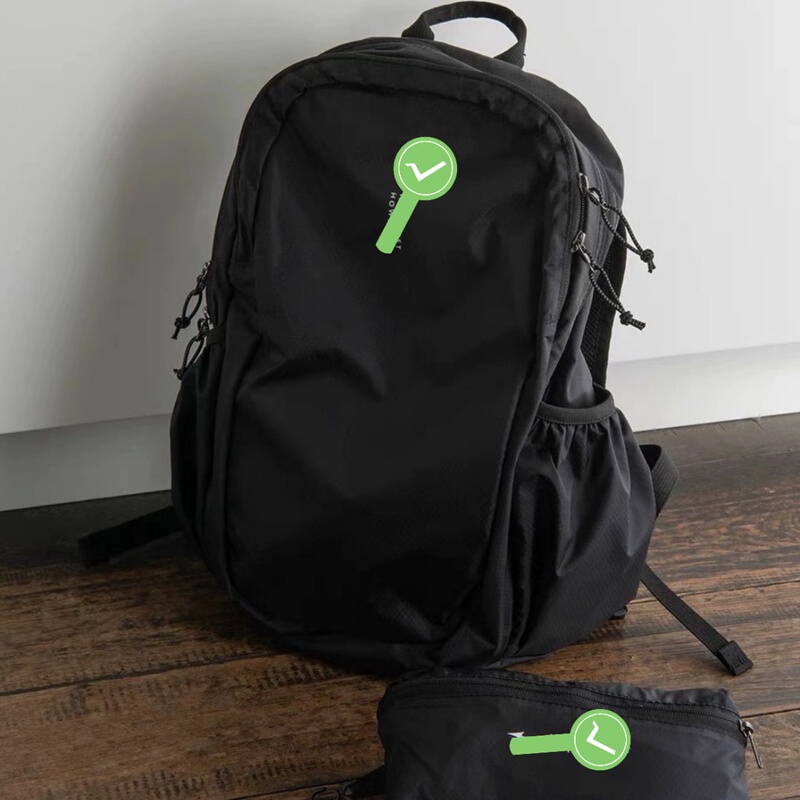 A Collaboration with a Brand That's Aesthetically Pleasing! Urban Functional Style, Tear-Resistant, Self-Storage Backpack, Suitable for Both Men and Women