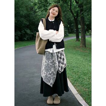 Plus size fat mm2026 early autumn literary style