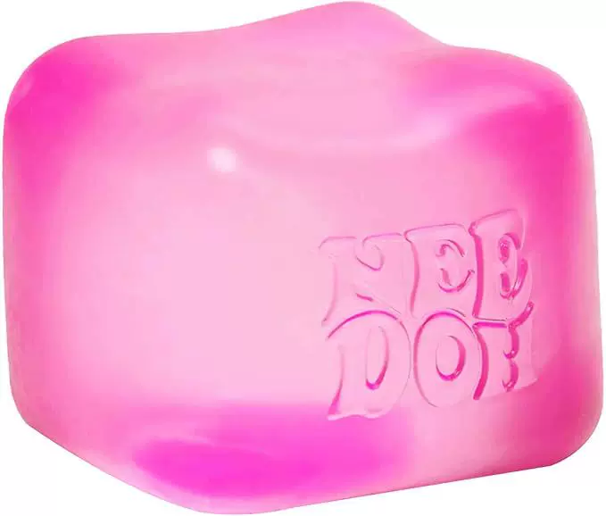 Сенсорная игрушка Schylling Nice Cube, мягкий squish, разноцветная (≈5,7 см)