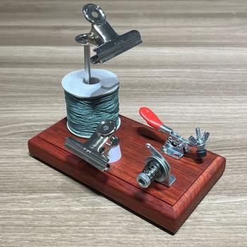 Customized small mini red rosewood weaving frame weaving workbench knitting rope handmade knitting rope for easy portability and storage