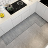 Special kitchen floor mats for household use, stain-resistant, non-slip and oil-proof, washroom door carpets, water-absorbing and oil-absorbing floor mats, high-end