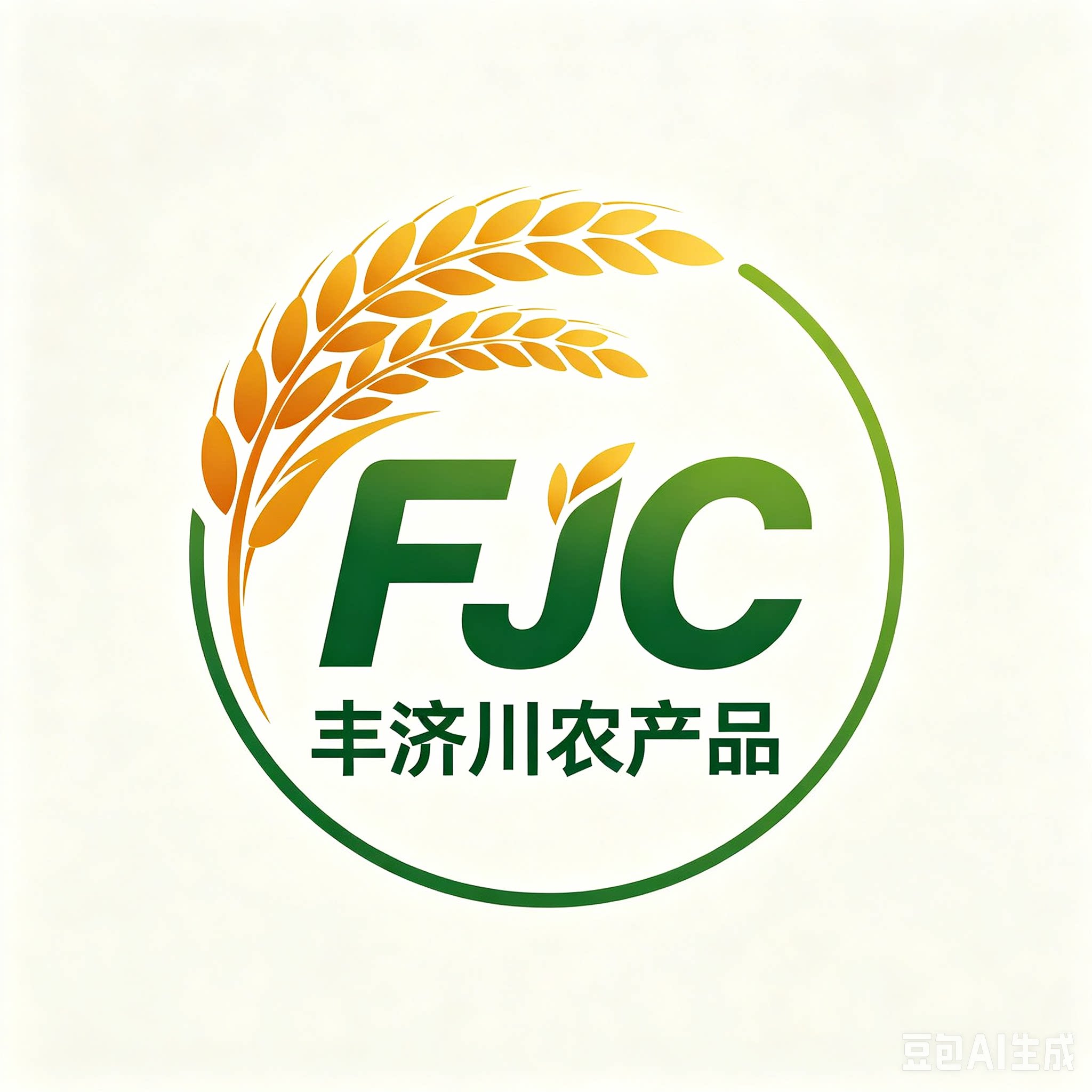 丰济川农产品基地直发的LOGO
