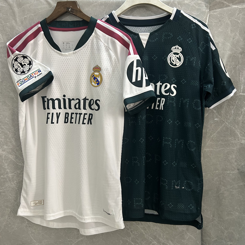 2627 Royal Jersey No. 5 Bellingham 10 Mbappe C Ronaldo Vinicius Away Player Fan Football Uniform 2627 Royal Jersey No. 5 Bellingham 10 Mbappe C Ronaldo Vinicius Away Player Fan Football Uniform