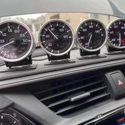 자동차 수정 된 Defi A1 OBD 기기 다기능 ZD 터보 차저 수온 오일 온도 오일 압력 속도 측정기